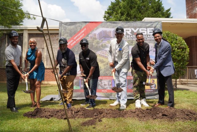 RYSE Creative Village Groundbreaking